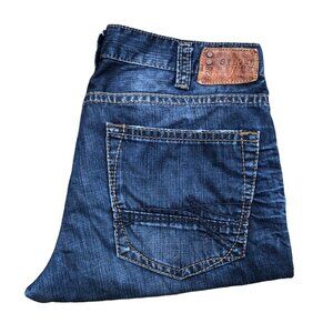 Vintage 90s Silver Jeans Size 38 GRAYSON Straight